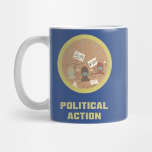 Merit Badge for Political Action Mug